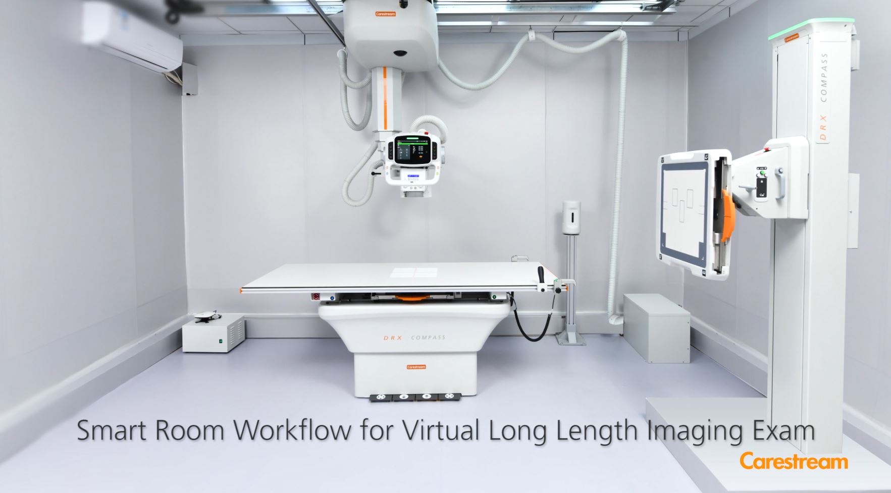 Virtual Long Length Imaging 检查 Smart 检查室工作流程
